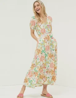 Vivvie Paradise Midi Dress