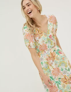 Vivvie Paradise Midi Dress