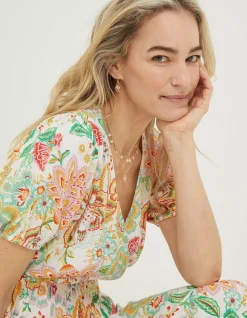 Vivvie Paradise Midi Dress