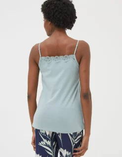 V-Neck Lace Vest