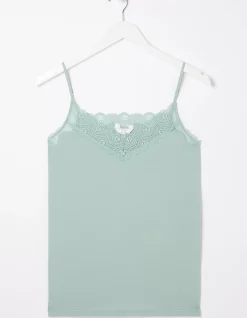V-Neck Lace Vest