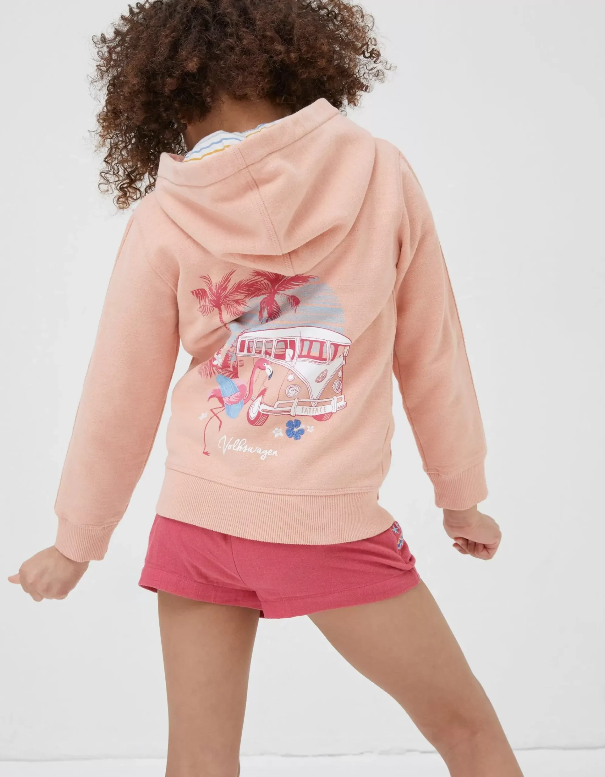 Vw Graphic Sweat Zip Through Hoodie