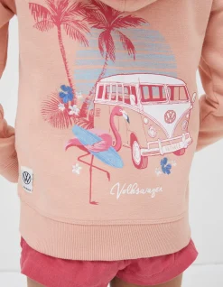 Vw Graphic Sweat Zip Through Hoodie