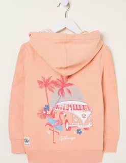 Vw Graphic Sweat Zip Through Hoodie