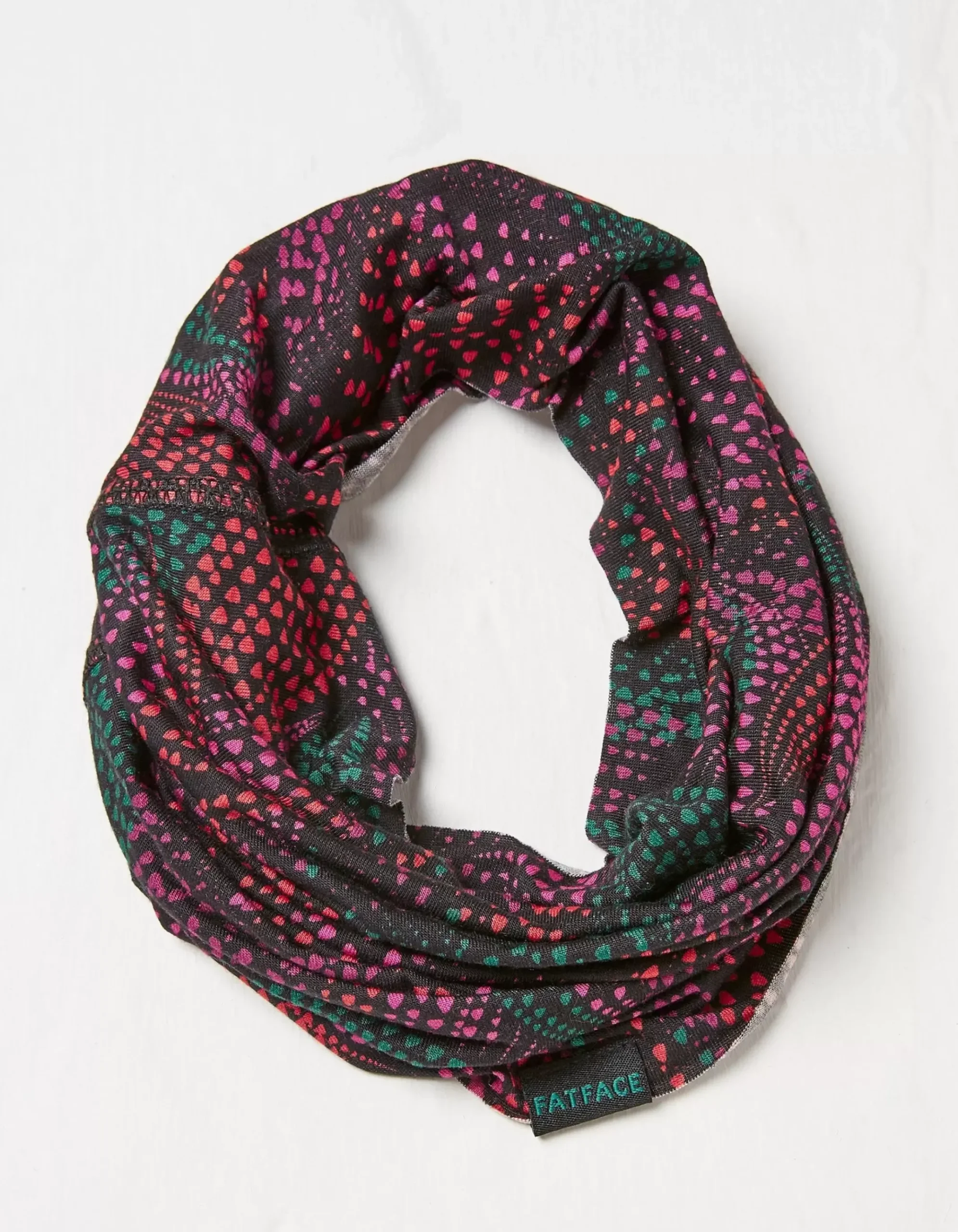 Waves Print Snood
