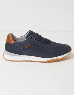 Wells Leather Trainers