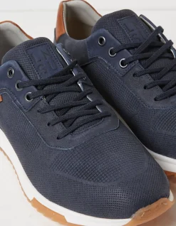 Wells Leather Trainers