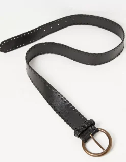 Whipstitch Western Belt