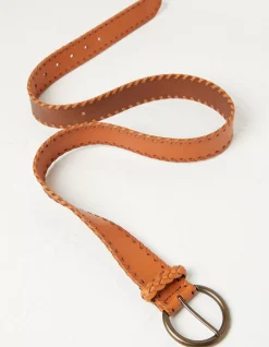 Whipstitch Western Belt
