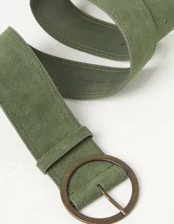 Wide Suede Belt
