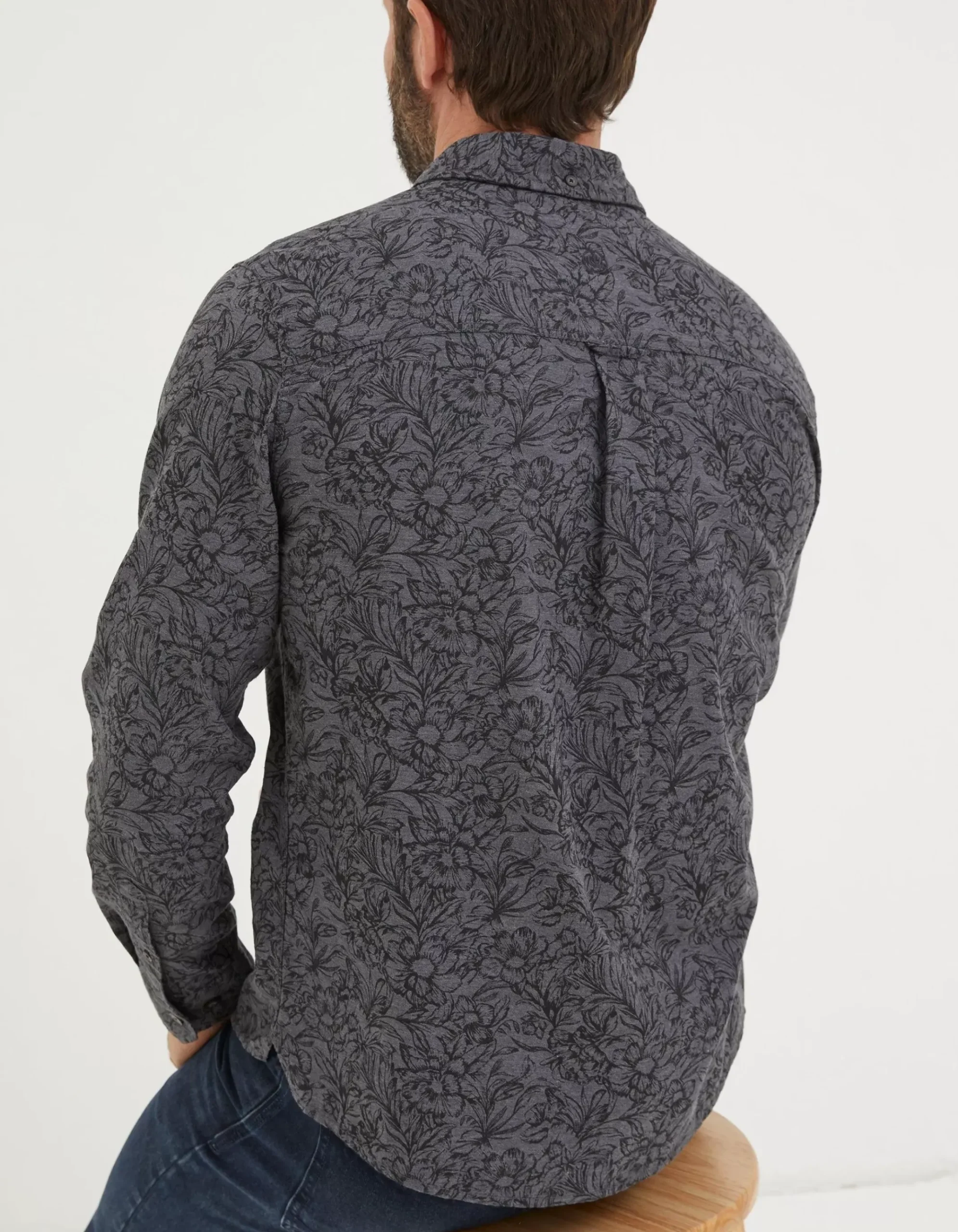 Wild Floral Print Shirt