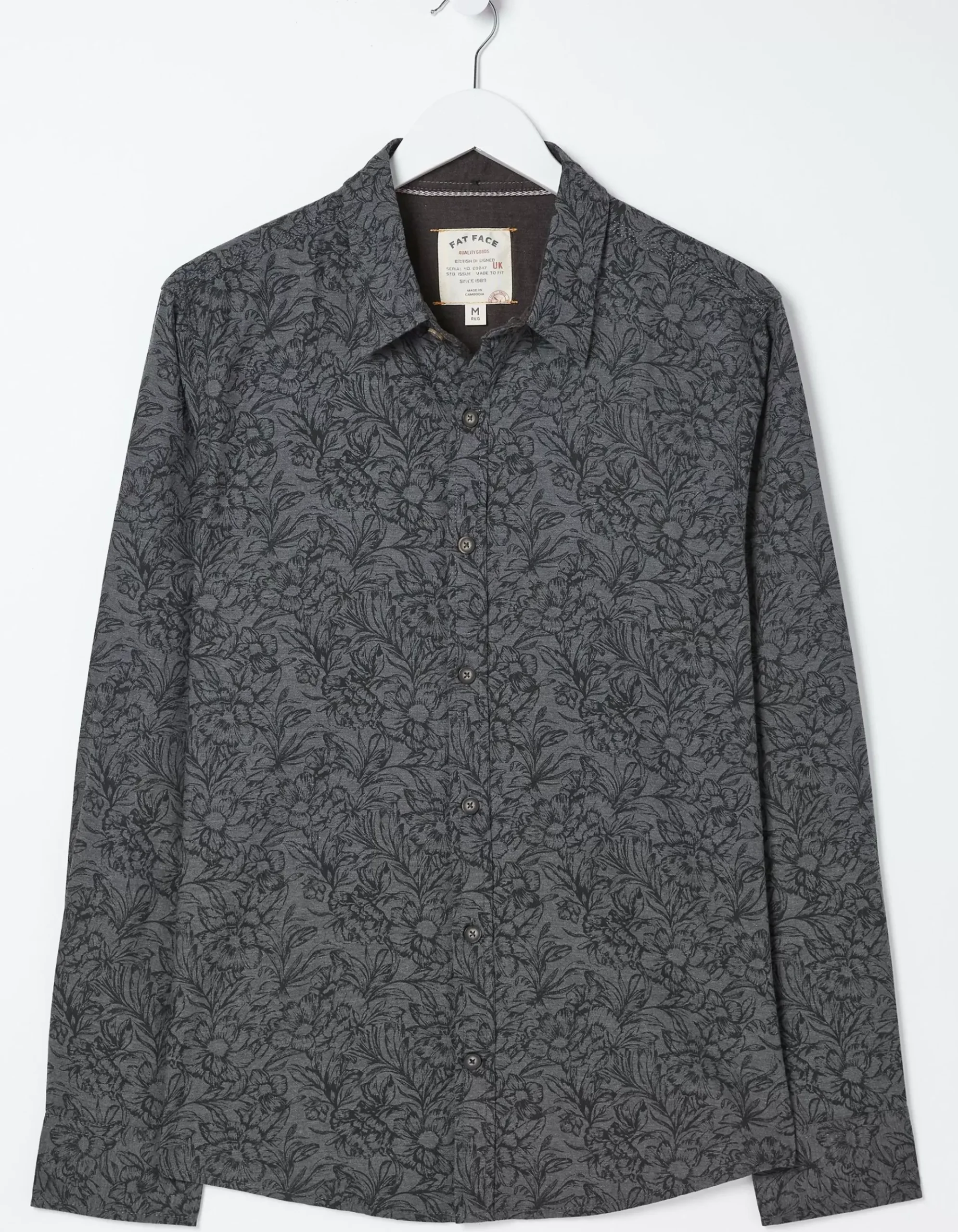 Wild Floral Print Shirt
