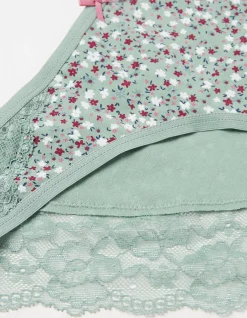 Willow Floral High Leg Knickers
