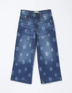 Willow Wide Leg Printed Crop