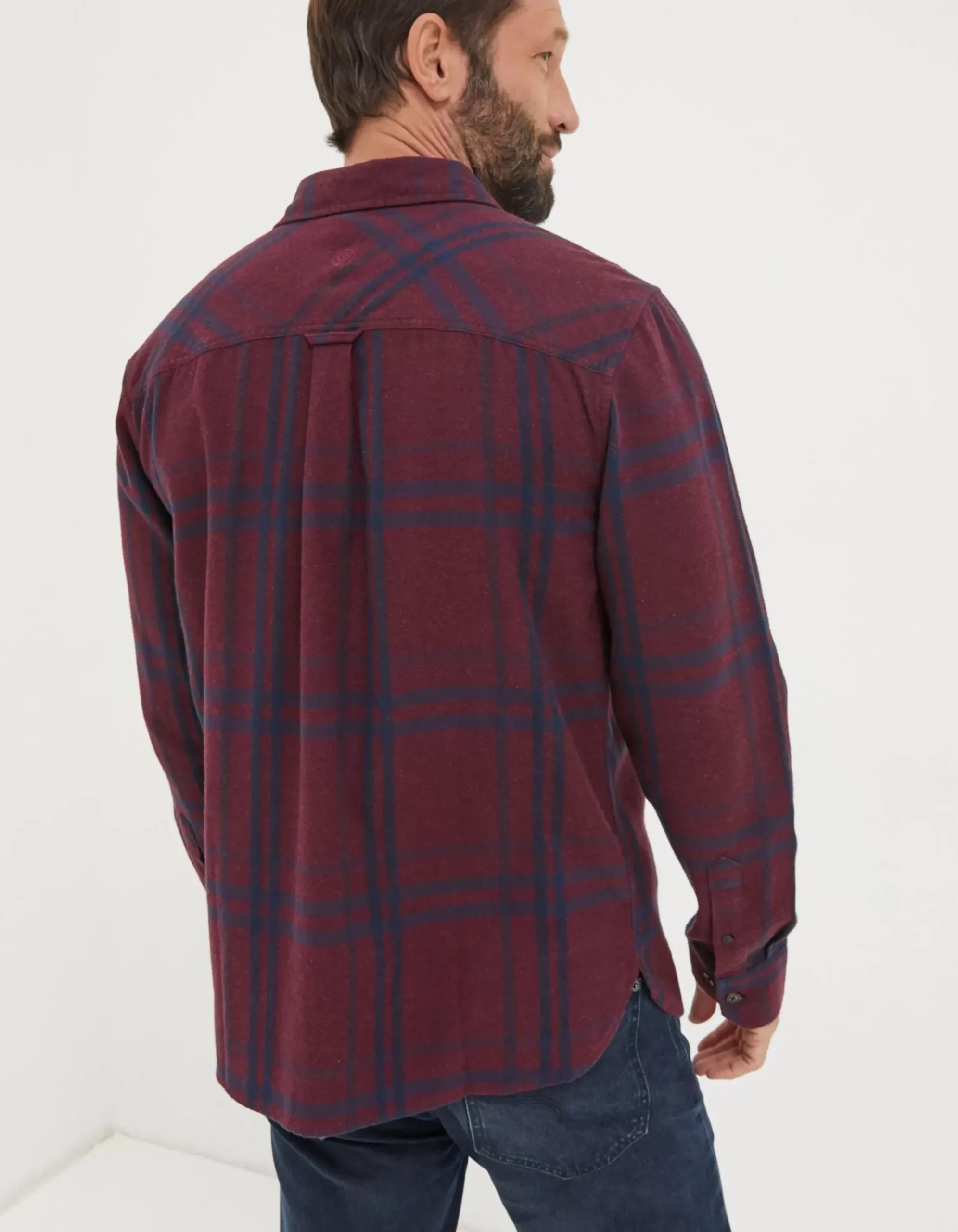 Windowpane Check Shirt