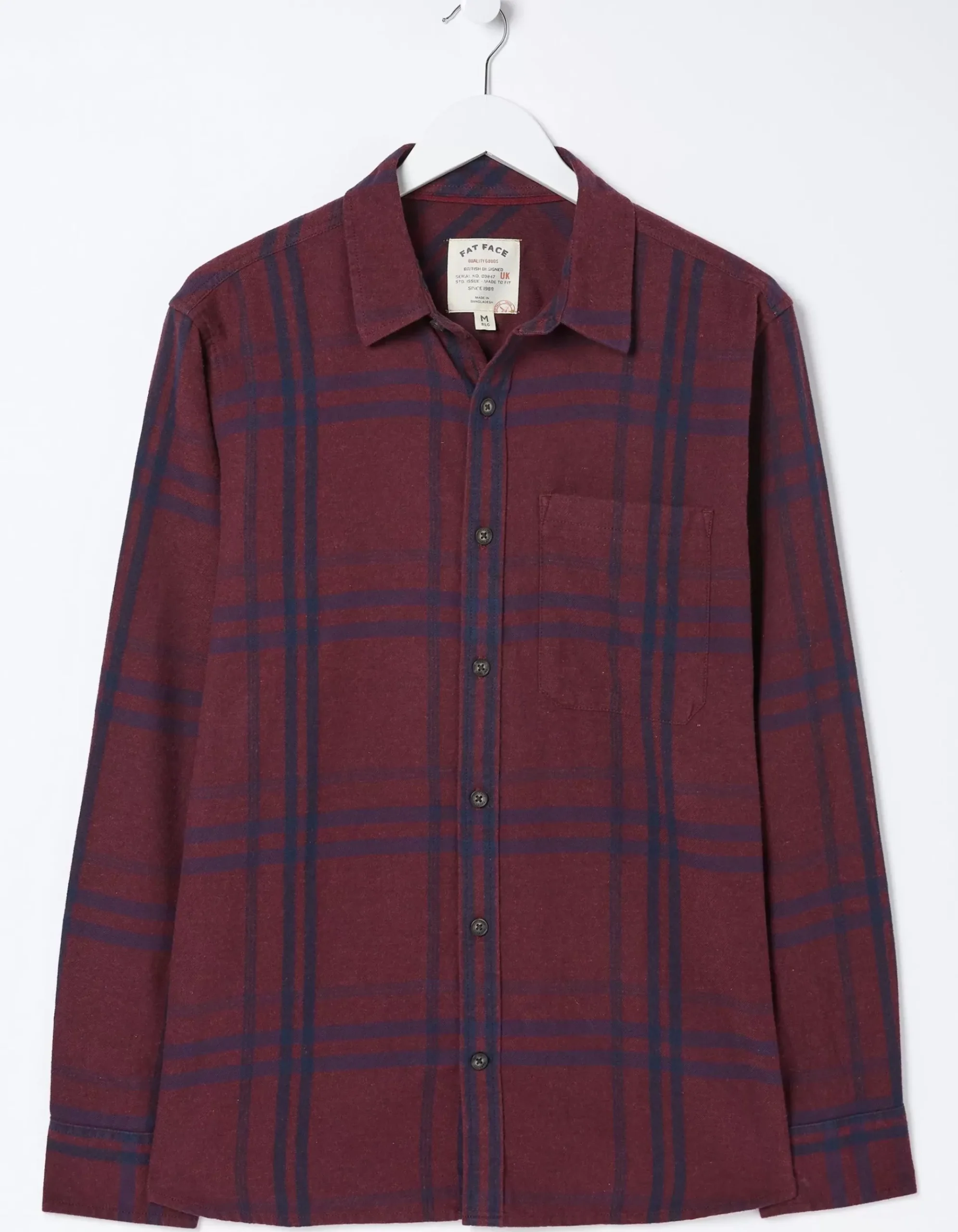 Windowpane Check Shirt