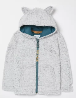 Wolf Fleece Zip Through Hoodie