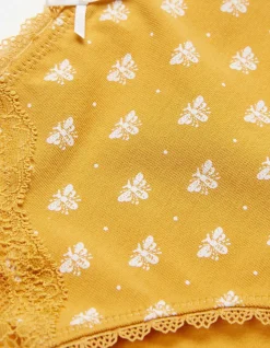 Woodblock Bee Mini Knickers