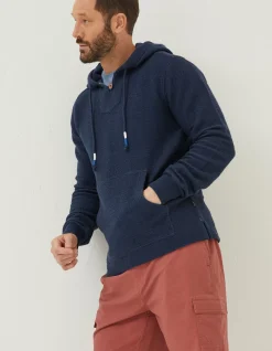 Woolacombe Button Hoodie