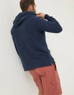 Woolacombe Button Hoodie