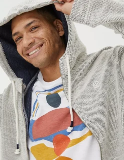 Woolacombe Zip Through Hoodie