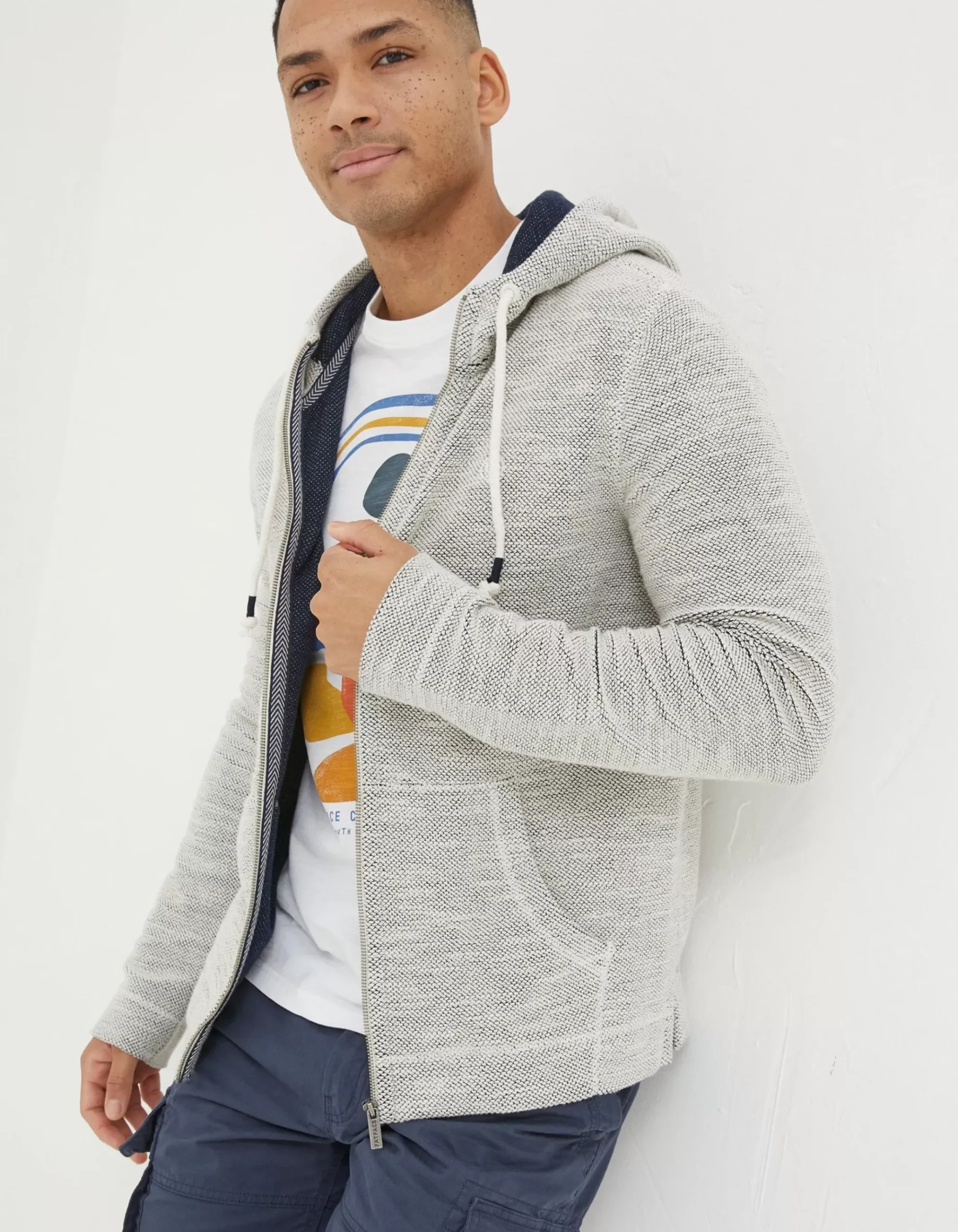 Woolacombe Zip Through Hoodie