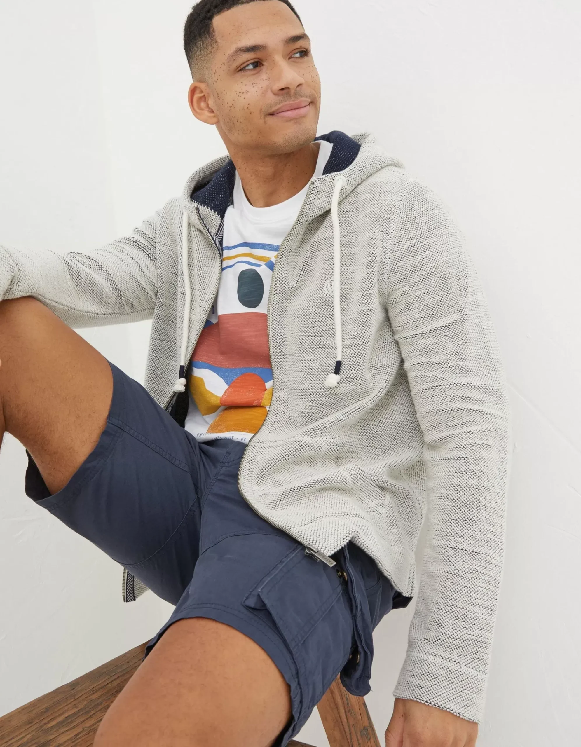 Woolacombe Zip Through Hoodie
