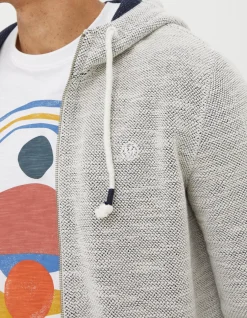 Woolacombe Zip Through Hoodie