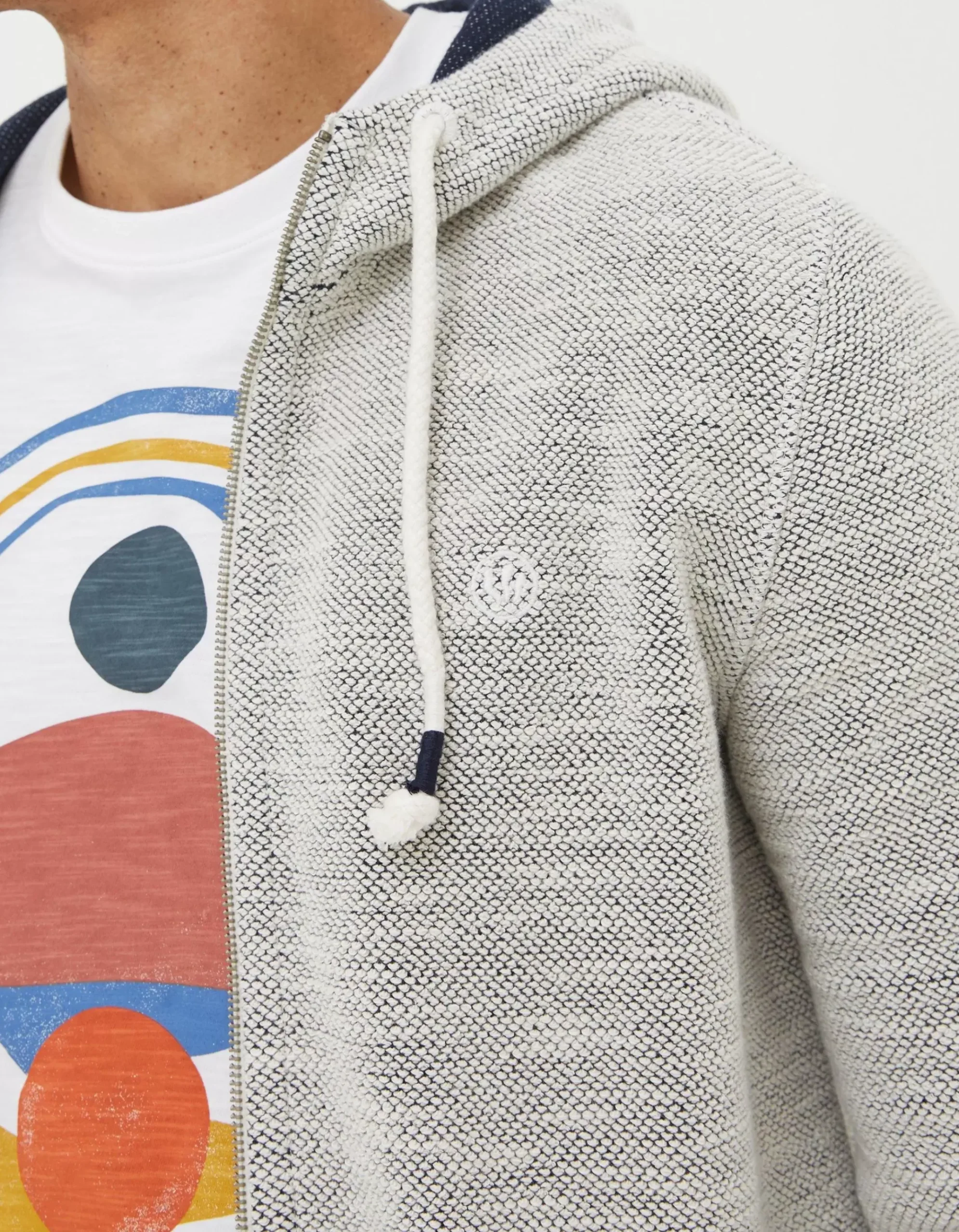 Woolacombe Zip Through Hoodie
