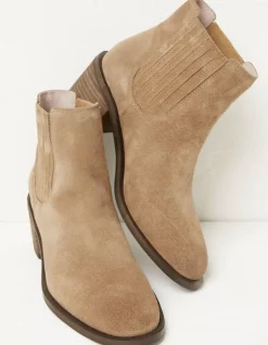 Zara Block Heel Chelsea Boot