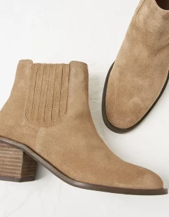 Zara Block Heel Chelsea Boot