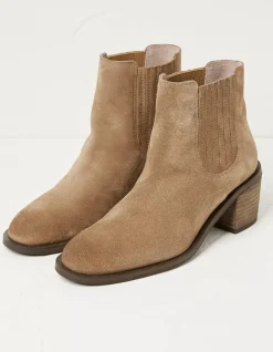 Zara Block Heel Chelsea Boot