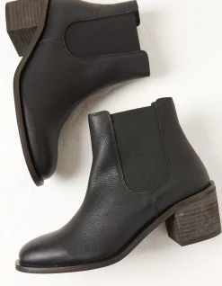 Zara Block Heel Chelsea Boot