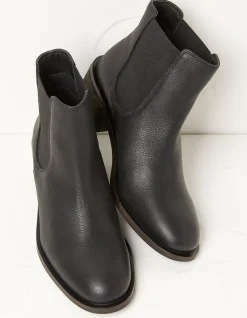Zara Block Heel Chelsea Boot