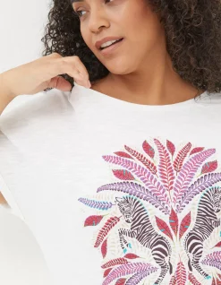 Zebra Graphic T-Shirt