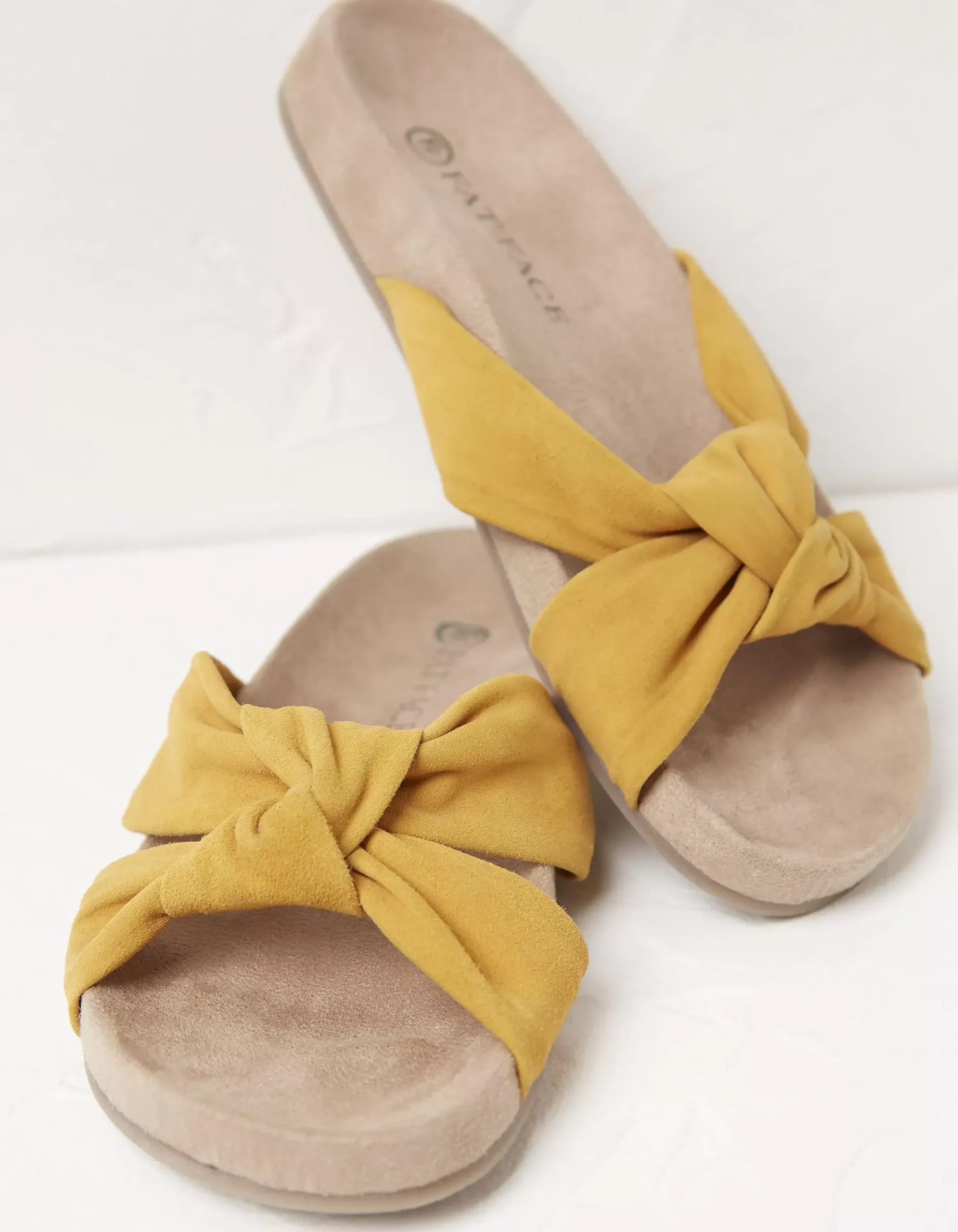 Zoe Cross Strap Footbed Sliders